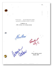 fatal attraction signed script