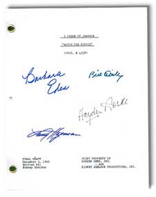 i dream of jeannie watch the birdie signed script