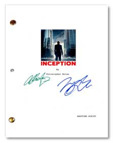 inception signed script