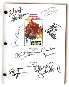 the dirty dozen 1967  signed movie script