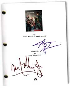 four brothers signed script