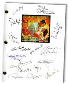 1939 gone with the wind signed script