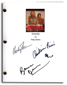 monster 2004 signed script