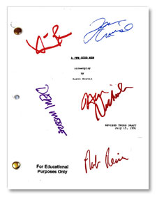 Autographed Few Good Men Movie Script