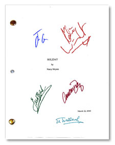 holiday 2006 signed script