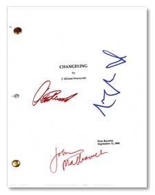 changeling autographed script