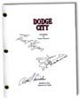 dodge city signed script