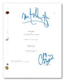 the fighter  signed script
