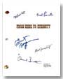 from here to eternity signed script