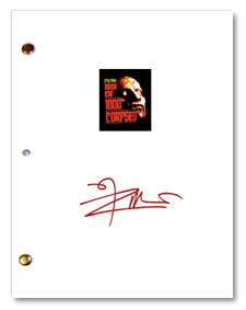 house of 1000 corpses signed script