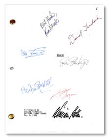 Picnic 1955 signed script