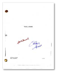 salty o'rourke 1945  signed script