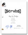 scrubs tv signed script